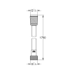 Душевой шланг Grohe Relexaflex 1750 мм (45992001)
