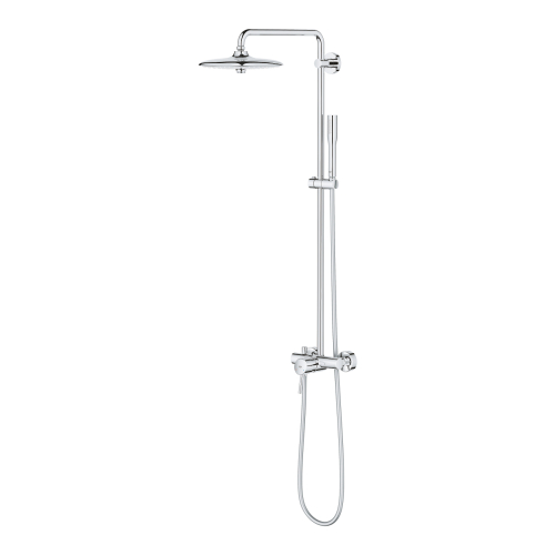 Душевая система с однорычажным смесителем настенного монтажа Grohe Euphoria Concetto System 260 (23061003)