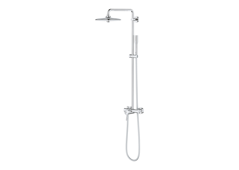 Душова система з одноважільним змішувачем настінного монтажу Grohe Euphoria Concetto System 260 (23061003)