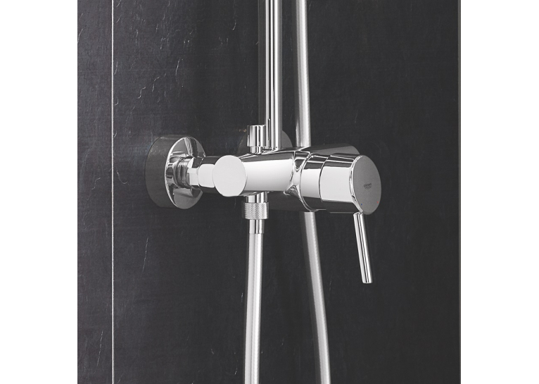 Душова система з одноважільним змішувачем настінного монтажу Grohe Euphoria Concetto System 260 (23061003)