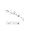 Однорычажный смеситель для душа Grohe BauLoop New (23634001)