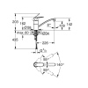 Одноважільний змішувач для мийки Grohe Eurosmart Cosmopolitan (32842000)