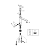 Однорычажный смеситель для мойки Grohe BauEdge (31696000)