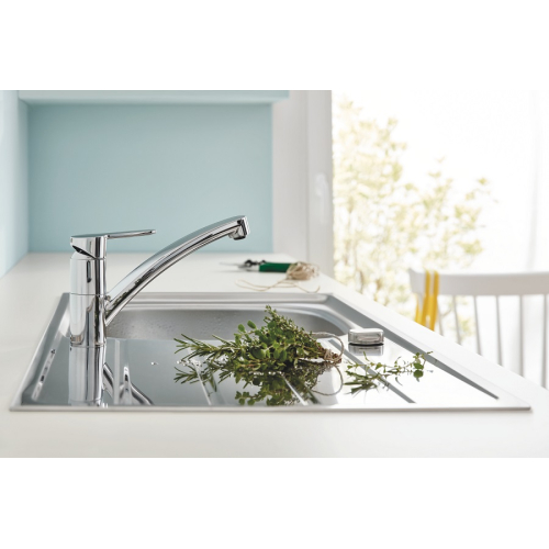 Однорычажный смеситель для мойки Grohe StartEco (31685000)