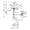 Однорычажный смеситель для раковины Grohe BauEdge S-Size (23328000)