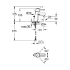 Однорычажный смеситель для раковины Grohe Concetto S-Size (3220610E)