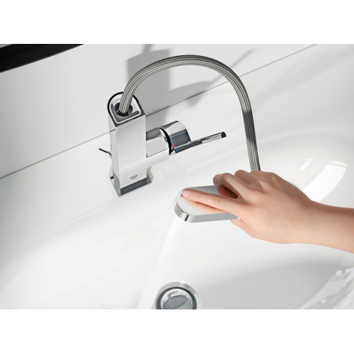 Однорычажный смеситель для раковины Grohe Plus, L-Size (23844003)