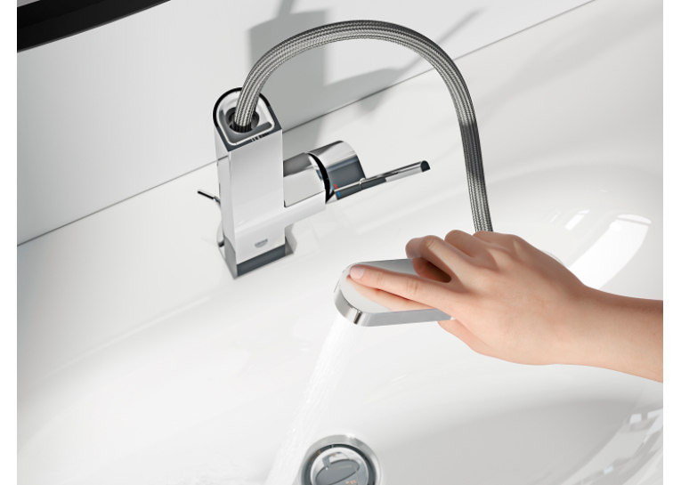 Однорычажный смеситель для раковины Grohe Plus, L-Size (23844003)