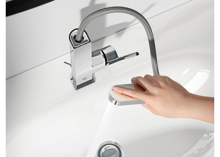 Одноважільний змішувач для раковини Grohe Plus, L-Size (23844003)