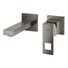 Змішувач для раковини Grohe Eurocube на 2 отвори S-Size (19895AL0) Графіт матовий