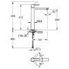 Одноважільний змішувач для раковини Grohe Lineare XL-Size (23405AL1)