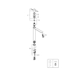 Одноважільний змішувач для раковини Grohe Lineare XL-Size (23405AL1)