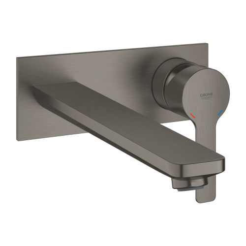 Змішувач для раковини Grohe Lineare на 2 отвори L-Size (23444AL1) Графіт матовий