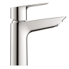 Однорычажный смеситель для раковины Grohe BauLoop New M-Size + нажимной донный клапан (23886001)