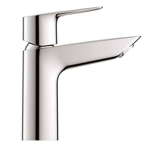 Однорычажный смеситель для раковины Grohe BauLoop New M-Size + нажимной донный клапан (23886001)