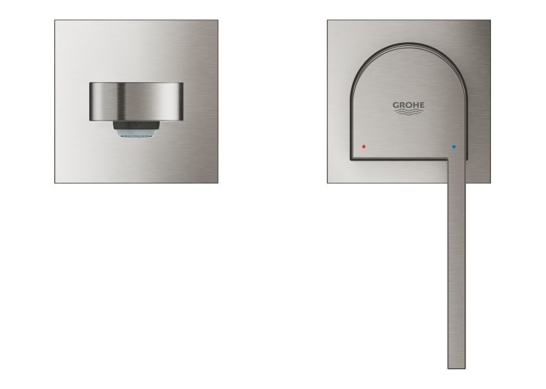 Смеситель для раковины Grohe Plus на 2 отверстия, M-Size (29303DC3)