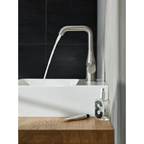 Одноважільний змішувач для раковини Grohe Essence L-Size (24174DC1) Сталь