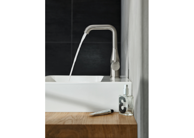 Однорычажный смеситель для раковины Grohe Essence L-Size (24174DC1) Сталь