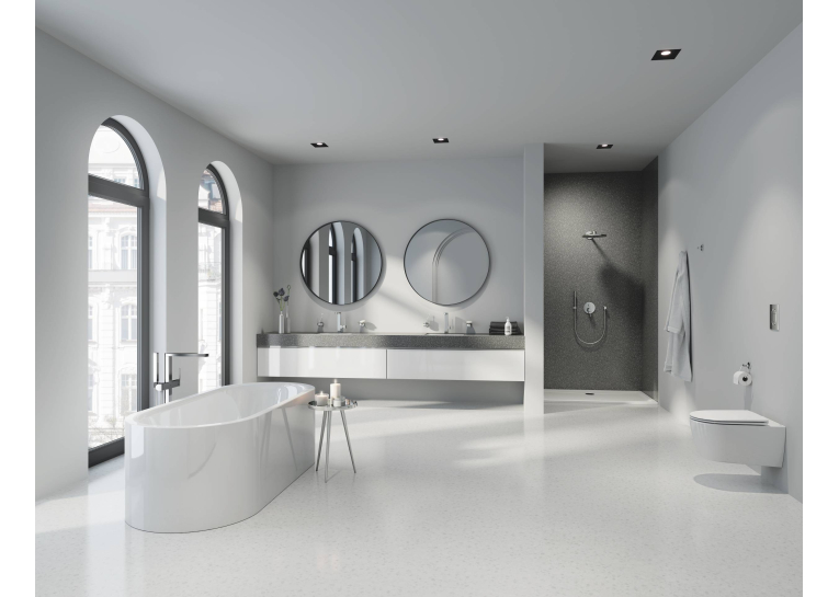 Одноважільний змішувач для ванни, напольного монтажу Grohe Plus (23846003)