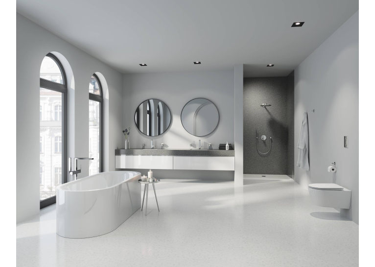 Однорычажный смеситель для ванны, напольного монтажа Grohe Plus (23846003)