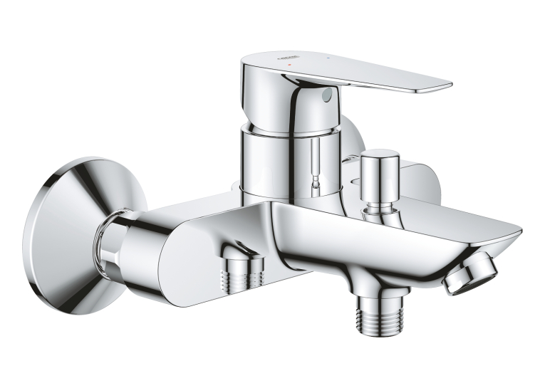 Однорычажный смеситель для ванны Grohe BauEdge New (23604001)