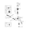 Однорычажный смеситель для ванны Grohe BauEdge New (23604001)