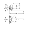 Однорычажный смеситель для ванны Grohe Eurosmart New (23992003)