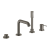 Одноважільний змішувач для ванни на 4 отвори Grohe Essence (25251AL1) Графіт матовий