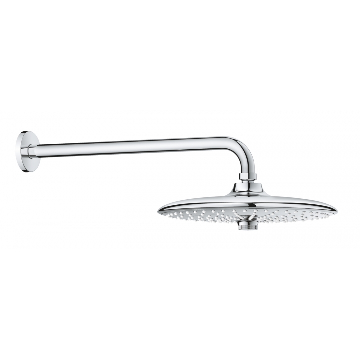 Верхній душ з душовим кронштейном Grohe Euphoria 380 мм, 3 режими струменя (26459000)