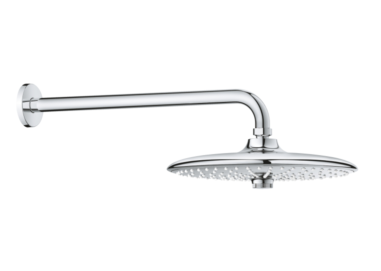Верхній душ з душовим кронштейном Grohe Euphoria 380 мм, 3 режими струменя (26459000)