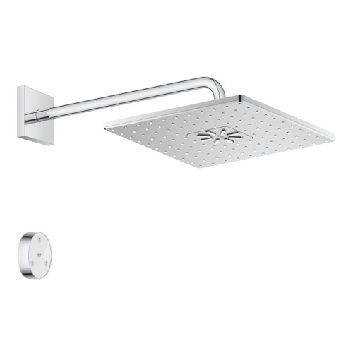 Верхний душ Grohe Rainshower 310 SmartConnect с душевым кронштейном (26642000)