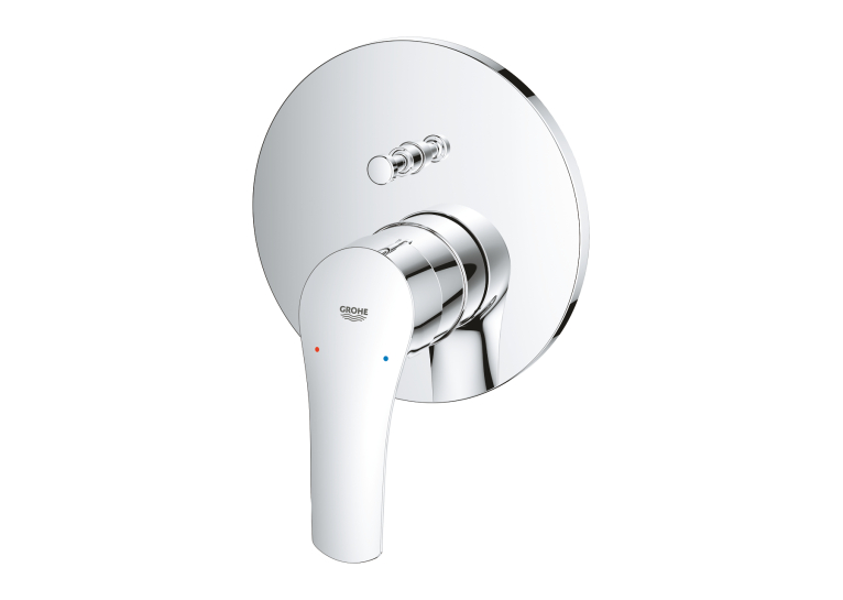 Одноважільний змішувач Grohe Eurosmart New на 2 виходи (24043003)