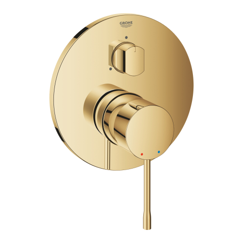 Однорычажный смеситель Grohe Essence на 3 выхода (24169GL1) Золото