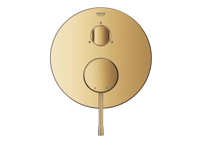 Одноважільний змішувач Grohe Essence на 3 виходи (24169GL1) Золото