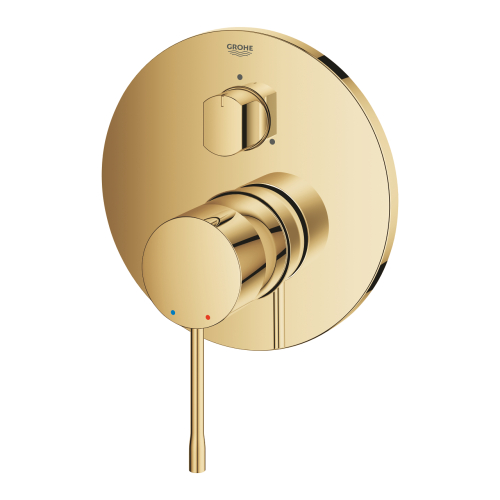 Однорычажный смеситель Grohe Essence на 3 выхода (24169GL1) Золото