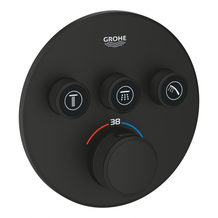 Термостат скрытого Grohe Grohtherm SmartControl монтажа на 3 выхода (29508KF0)