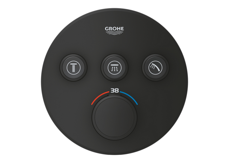 Термостат прихованого Grohe Grohtherm SmartControl монтажу на 3 виходи (29508KF0)
