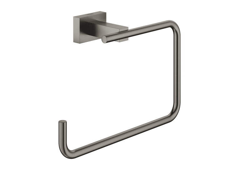 Тримач рушника, кільце grohe Essentials Cube (40510AL1) Графіт матовий