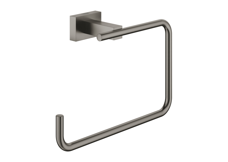 Тримач рушника, кільце grohe Essentials Cube (40510AL1) Графіт матовий