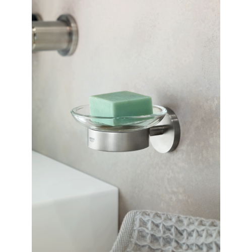 Держатель для стакана или мыльницы Grohe Essentials (40369DC1) Сталь