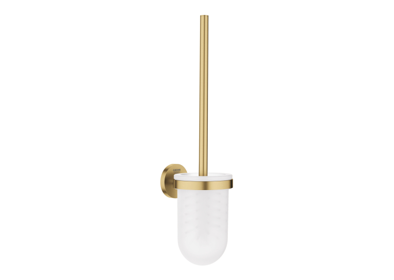 Туалетна щітка в комплекті Grohe Essentials (40374GN1) Золото матове