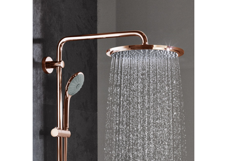 Душевая система с термостатом для настенного монтажа Grohe Euphoria System 310 (26075DA0) Бронза