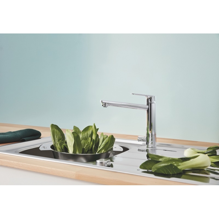 Однорычажный смеситель для мойки Grohe BauLoop (31713000)