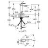 Однорычажный смеситель для мойки Grohe BauLoop (31713000)