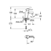 Змішувач одноважільний для раковини Grohe Concetto S-Size (2338510E)