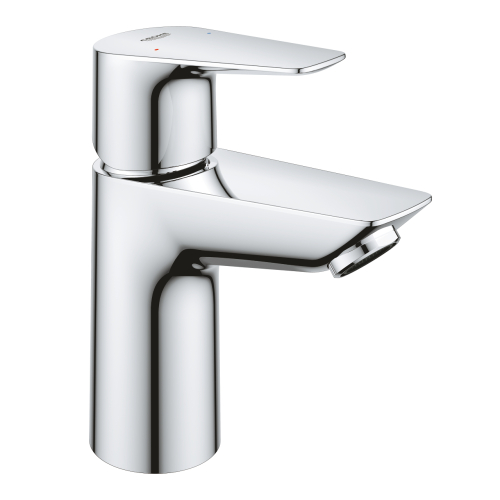 Однорычажный смеситель для раковины Grohe BauEdge New S-Size без донного клапана (23330001)