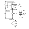 Однорычажный смеситель для раковины Grohe Eurosmart New S-Size с термостатической защитой (23988003)