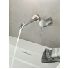 Змішувач для раковини Grohe Essence на 2 отвори L-Size (29193DC1) Сталь