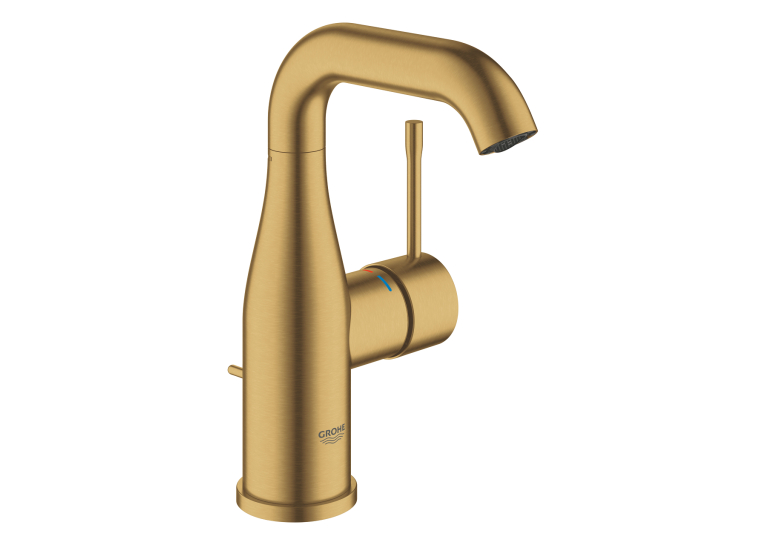 Одноважільний змішувач для раковини Grohe Essence M-size (24173GN1) Золото матове