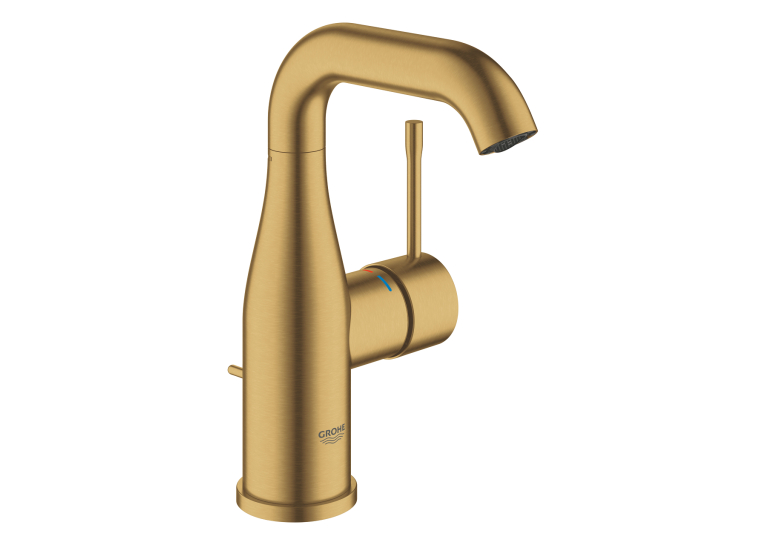Одноважільний змішувач для раковини Grohe Essence M-size (24173GN1) Золото матове